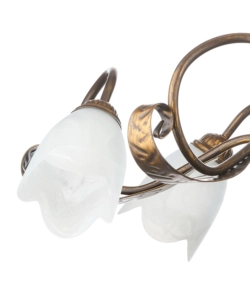 LAMPADARIO 5 LUCI ONLI "SONIA" BRONZO E14